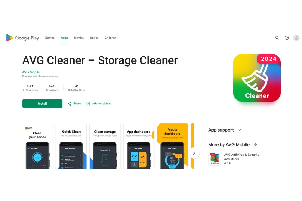 AVG Cleaner – Storage Cleaner
